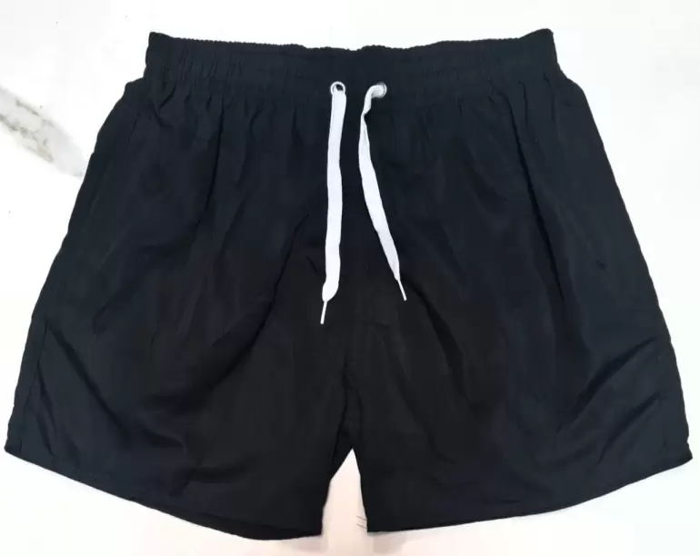 Short de bano liso para Cabelleros