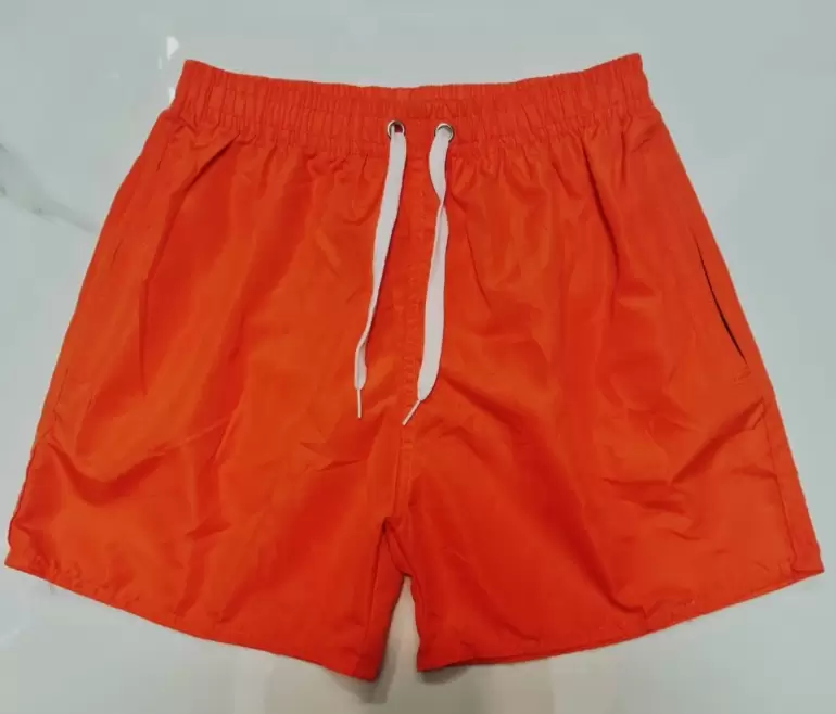 Short de bano liso para Cabelleros